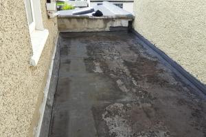 Before from project Flat Roof Repair