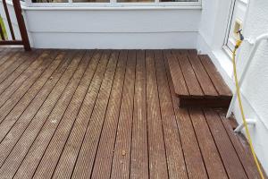 Before from project Restoration of Large Deck
